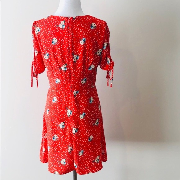 Floral Dotted Dress Mini - Picture 5 of 7
